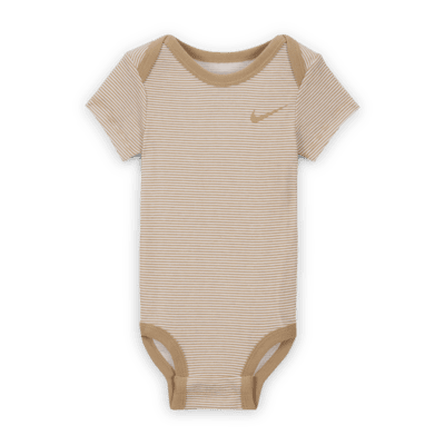 Nike Baby Essentials Baby (0-9M) 3-Piece Bodysuit Set