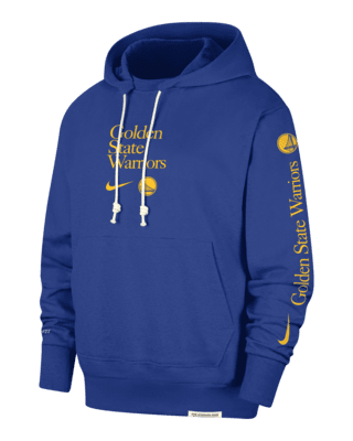 Мужское худи Golden State Warriors Standard Issue Courtside Nike Dri-FIT NBA Hoodie