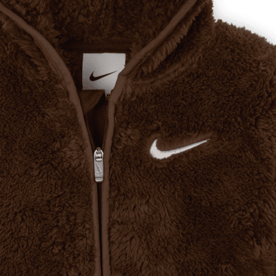 Mono para bebé Nike Hooded Sherpa Coverall