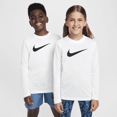 Playera de manga larga Dri-FIT para niño talla grande Nike Legend