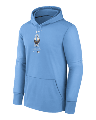 Мужское худи Milwaukee Brewers City Connect Practice Nike Therma MLB Pullover Hoodie