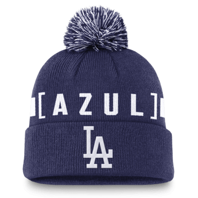 Los Angeles Dodgers Hometown Peak Men's Nike MLB Cuffed Pom Beanie