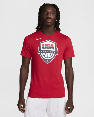 Мужская футболка USAB Nike Dri-FIT Basketball для баскетбола