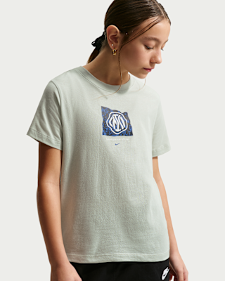 Детская футболка Inter Milan Big Kids' Nike Soccer