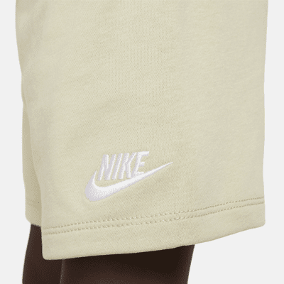 Conjunto de shorts de tejido Knit infantil Nike Club