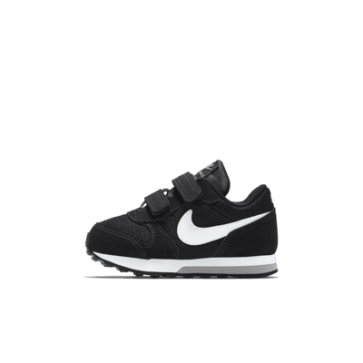 nike md runner 2 wolf grey white black