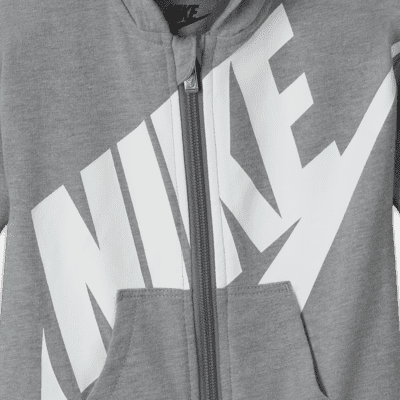 Nike coverall met rits voor baby's (0-12 maanden)