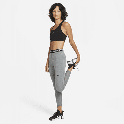 Nike Pro 365 Women's High-Waisted 7/8 Mesh Panel Leggings