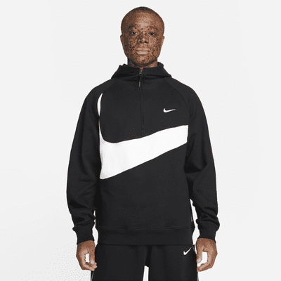 Nike Swoosh Men's 1/2-Zip Fleece Hoodie. Nike AT