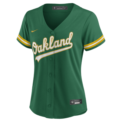 Jersey de béisbol Replica para mujer MLB Oakland Athletics. 
