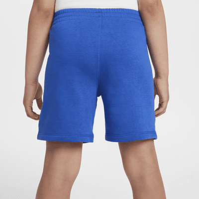 Conjunto de shorts de tejido Knit para niños talla pequeña Nike Club