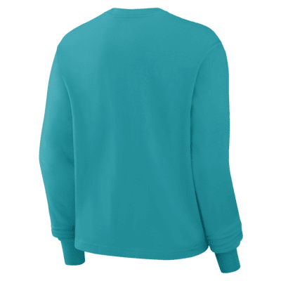 Miami Dolphins Boxy Women's Nike NFL Long-Sleeve T-Shirt