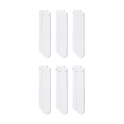Nike Everyday Plus Cushioned-crew-træningsstrømper (6 par)