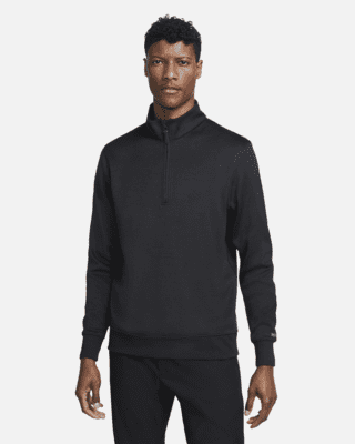 Nike dri fit half shop zip golf top mens