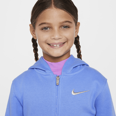 Nike Shine Little Kids' Full-Zip Hoodie and Leggings Set