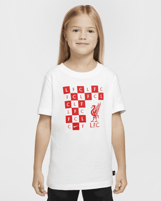 Подростковая футболка Liverpool FC Big Kids' Nike Soccer Checkered