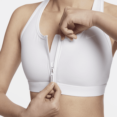 Nike Swoosh Front Zip Women's Medium-Support Padded Sports Bra