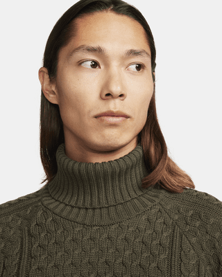 Nike Men's Life Cable Knit Sweater