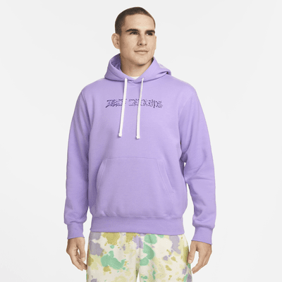 Men's Nike Sportswear Club Fleece Pullover Hoodie, Size: Medium, Purple