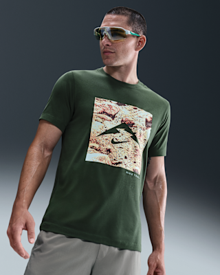 Мужская футболка Nike Dri-FIT Trail для бега