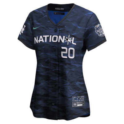 Jersey Nike de la MLB Limited para mujer Pete Alonso National League 2023 All-Star Game