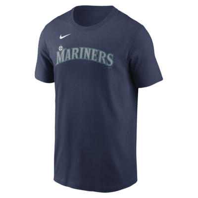 Seattle Mariners Fuse Wordmark Men's Nike MLB T-Shirt