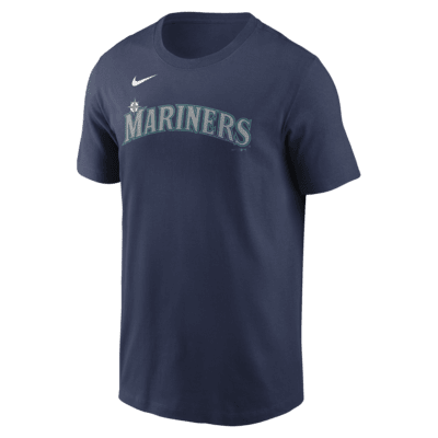 Seattle Mariners Fuse Wordmark Men's Nike MLB T-Shirt. Nike.com