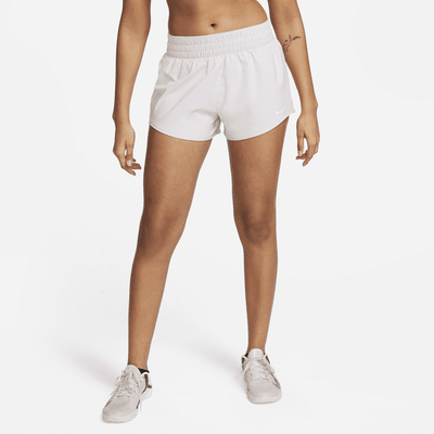 Nike One Women's Dri-FIT Mid-Rise 3" Brief-Lined Shorts