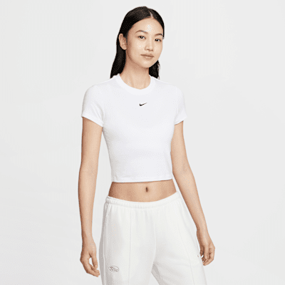 Кроп-футболка женская Nike Sportswear Chill Knit