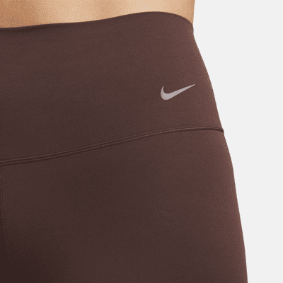 Leggings cropped de tiro alto de sujeción suave para mujer Nike Zenvy