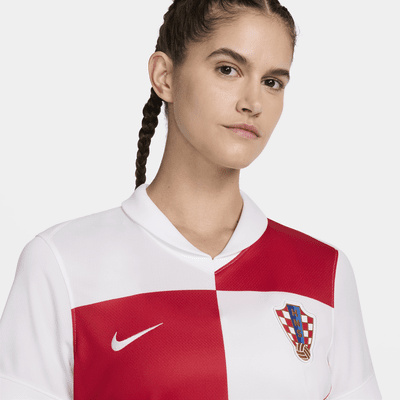 Maglia da calcio replica Nike Dri-FIT Croazia 2024/25 Stadium da donna – Home