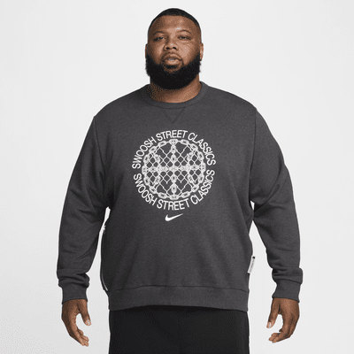 Sweatshirt de basquetebol com gola redonda Dri-FIT Nike Standard Issue para homem