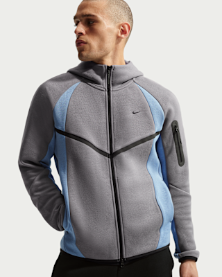 Мужская куртка Nike Tech Color-Block Full-Zip Fleece Windrunner для бега