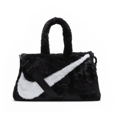 Nike Faux Fur Tote Bag Black - FW22 - US