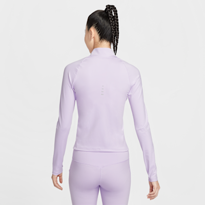 나이키 스위프트 여성 드라이 핏 풀집 미드 레이어 러닝 탑