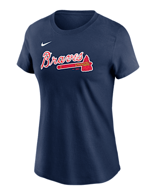 Женская футболка Ronald Acuña Jr. Atlanta Braves Fuse Nike MLB