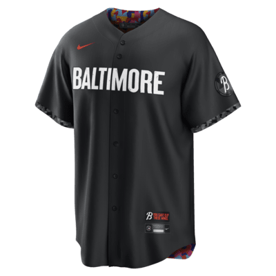 MLB Baltimore Orioles City Connect Men's Replica Baseball Jersey