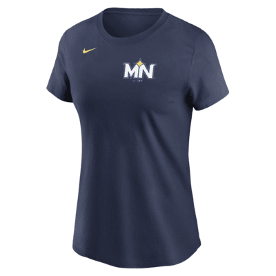 Женская футболка Minnesota Twins City Connect Wordmark