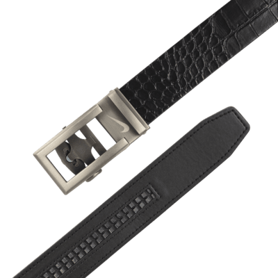 Nike Men's Custom-Fit Croco Golf Belt With Ultralight Buckle