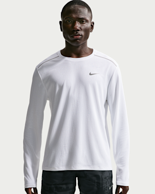 Мужские  Nike Miler Dri-FIT Long-Sleeve Top для бега
