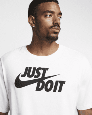 nike sportswear men's just do it swoosh tee