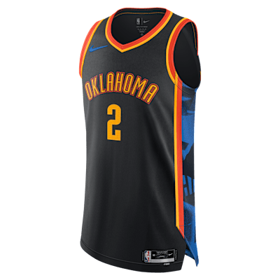 Shai Gilgeous-Alexander Oklahoma City Thunder 2024/25 City Edition Men's Nike Dri-FIT ADV NBA Authentic Jersey