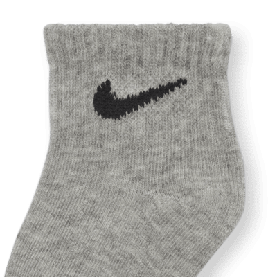 Calcetines al tobillo para bebé (12 a 24 meses) (6 pares) Nike Swoosh