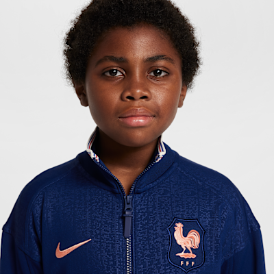Frankreich Academy Pro Nike Dri-FIT Fußball-Hymnenjacke (ältere Kinder)
