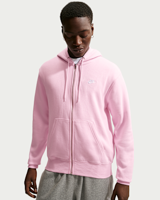 Nike Club Men's Full-Zip Fleece Hoodie