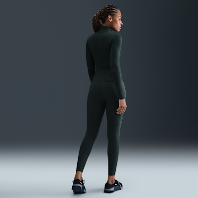 Veste à zip Dri-FIT Nike One Fitted pour femme