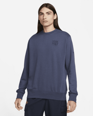 FC Barcelona Club Third Men's Nike Soccer French Terry Pullover Hoodie