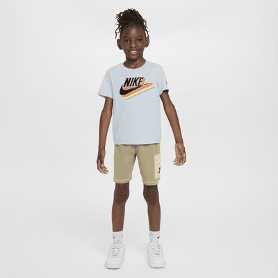 Nike Sportswear Reimagine Little Kids' French Terry Shorts Set