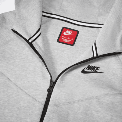 Nike Sportswear Tech Fleece Sudadera con capucha y cremallera completa (Talla grande) - Niño