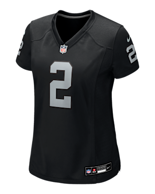 Женские джерси Ashton Jeanty Las Vegas Raiders 2025 NFL Draft First Round Pick Women’s Nike NFL Game Jersey